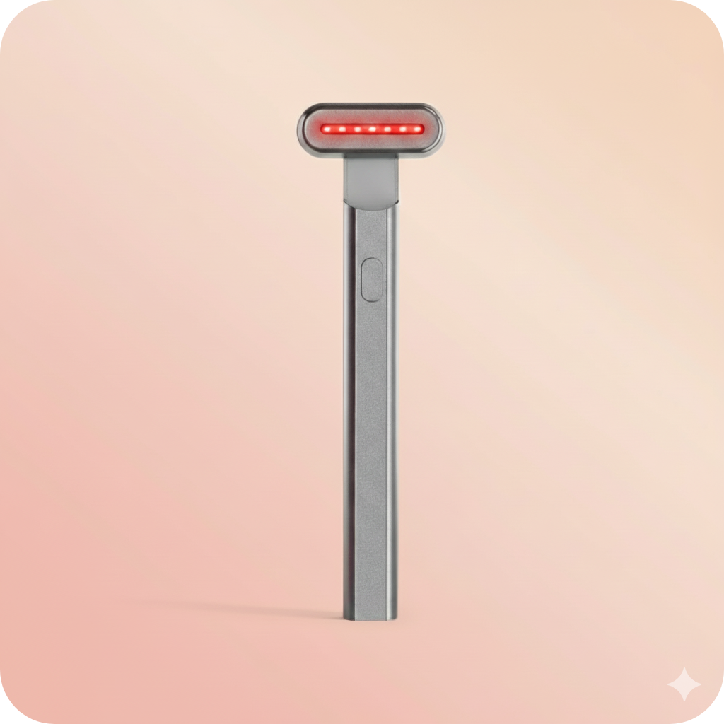 4-Function Red Light Therapy Wand